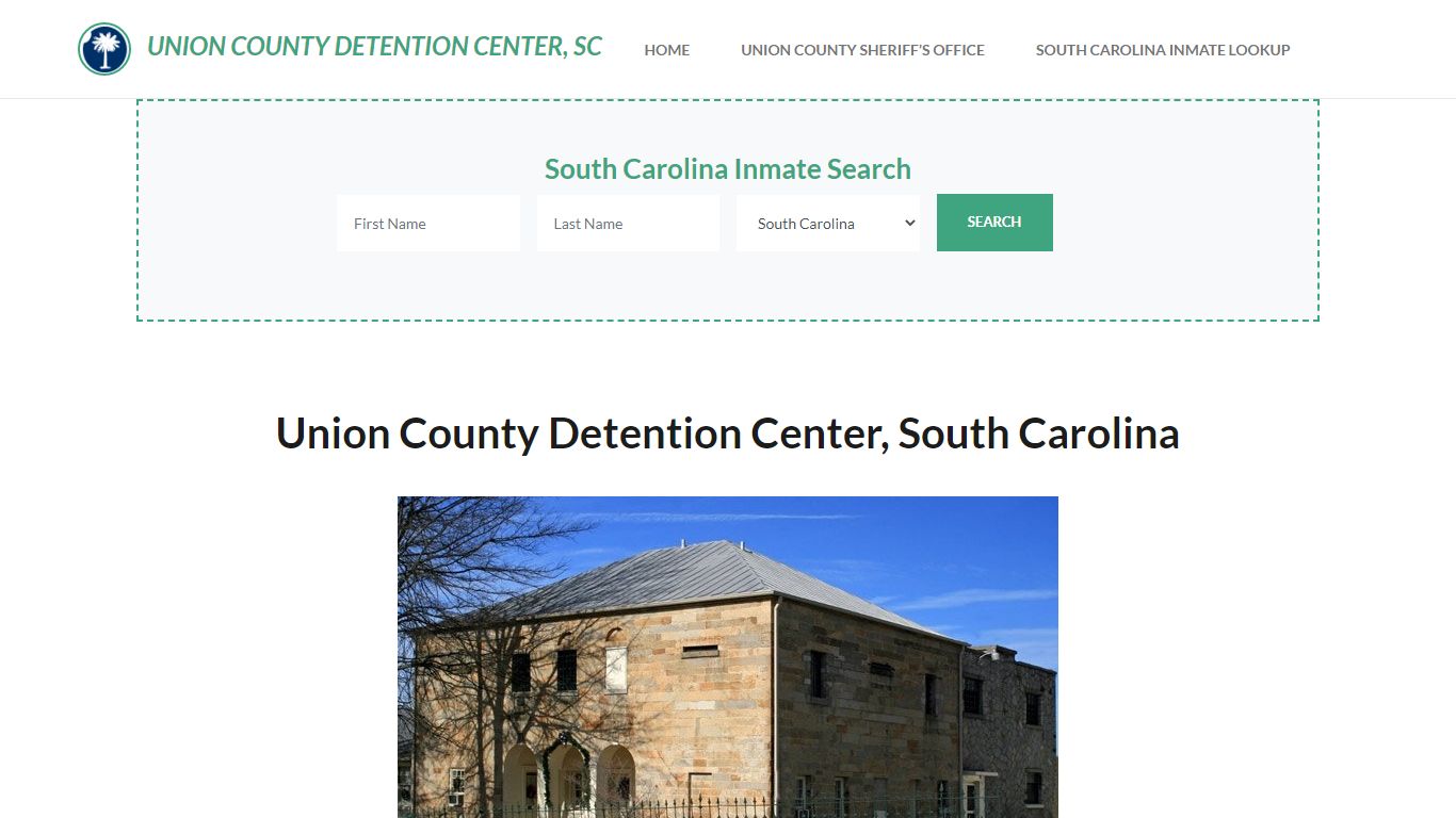 Union County Detention Center, SC Inmate Roster, Offender Search